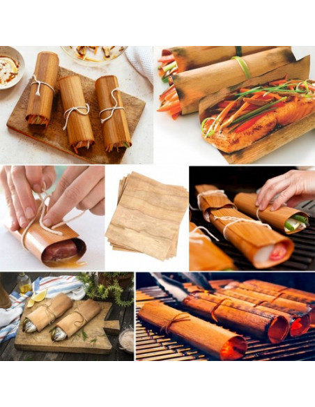 Weber ® Wraps de madera para ahumar de cedro rojo del pacífico