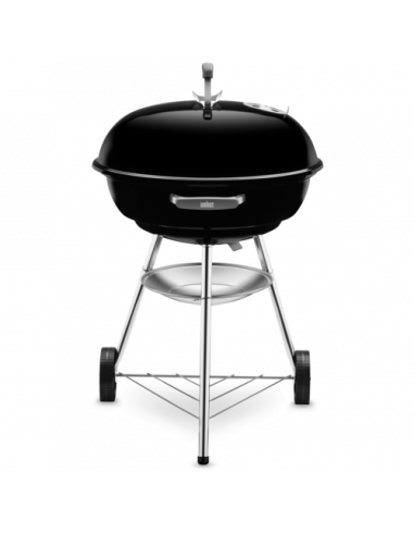 Weber ® Compact Kettle, 57 cm barbacoa de carbón, negro