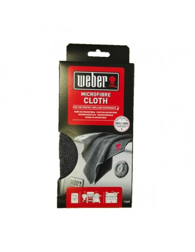 Weber ® Paño de microfibra para limpiar barbacoas