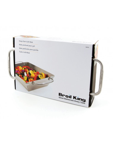 Broil King ® Wok para barbacoas extra grande