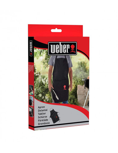 Weber ® Delantal negro