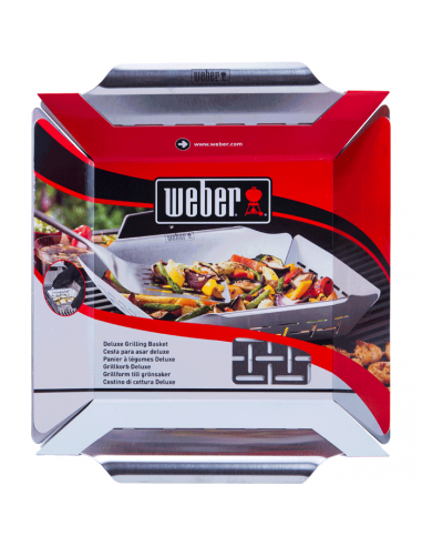 Weber ® Cesta para asar Deluxe 34 x 38 x 5 cm.