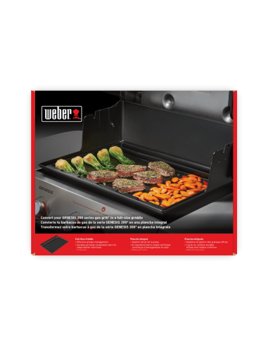 Weber® Plancha integral para la serie...