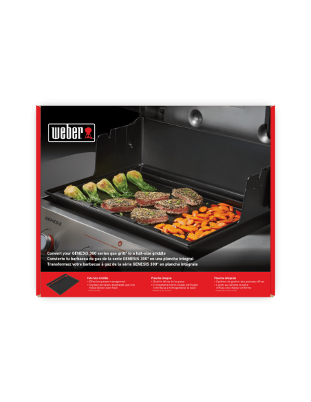 Weber® Plancha integral para la serie Genesis 300