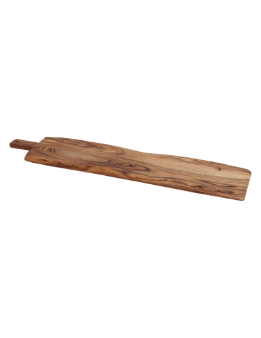 Tabla de cortar de madera de acacia reciclada. Extra larga 90 cm. de largo