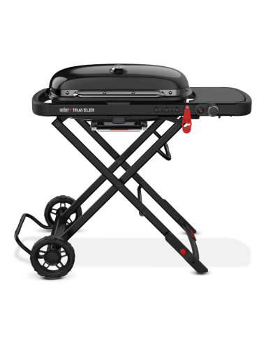 Weber ® Barbacoa de gas Weber Traveler Stealth Edition