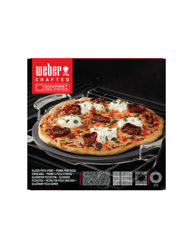 Piedra para pizza esmaltada- Weber...
