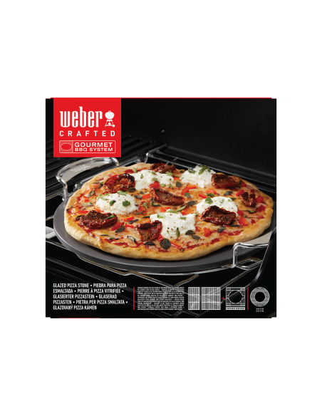 Piedra para pizza esmaltada- Weber Crafted Gourmet- BBQ System- Weber®