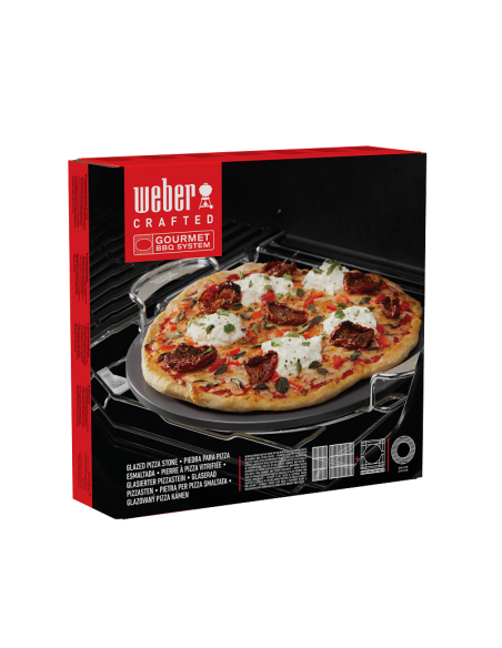 Piedra para pizza esmaltada- Weber Crafted Gourmet- BBQ System- Weber®