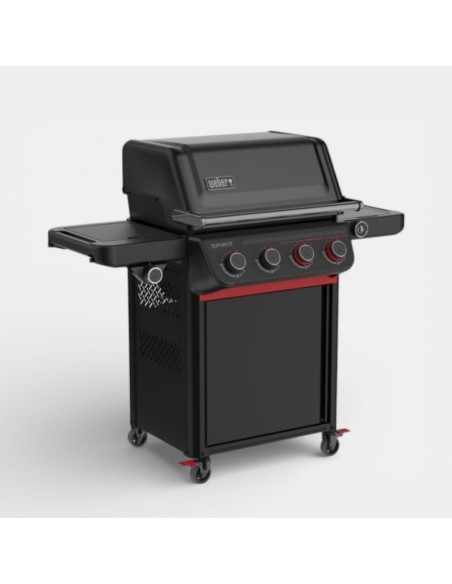 Barbacoa Weber Spirit EPX-435R Stealth Edition con mesa lateral y armario inferior