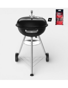 Barbacoa de carbón Compact Kettle 47 cm Weber® parrilla redonda para jardín y terraza 2