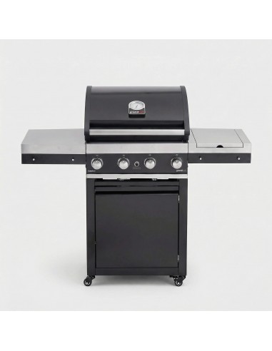 Premium G4 Trolley 30 Mb Barbacoa de gas Grandhall® vista frontal