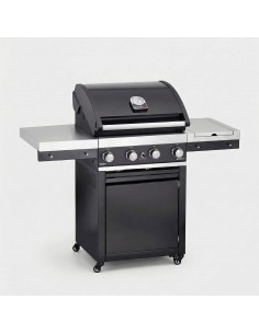 Premium G4 Trolley 30 Mb Barbacoa de gas Grandhall® vista frontal 2