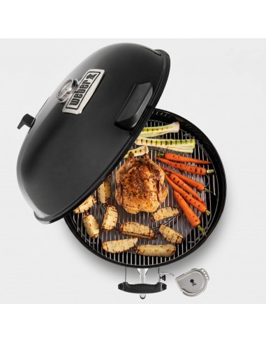 Barbacoa de carbón Weber® Master-Touch® GBS Premium SE E-5775 Ø57 cm color negro, detalle parrilla
