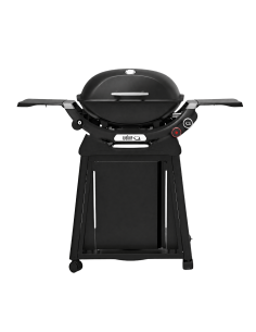 Barbacoa de gas Q2800N+ con carro Premium Weber® vista frontal