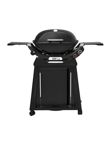 Barbacoa de gas Q2800N+ con carro Premium Weber® vista frontal