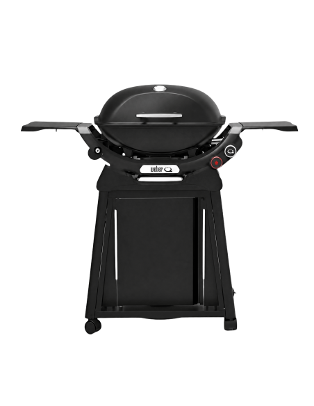 Barbacoa de gas Q2800N+ con carro Premium Weber® vista frontal