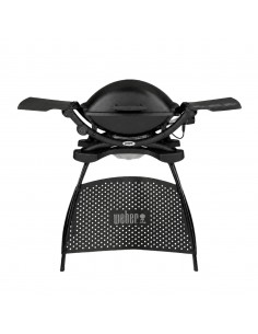 Barbacoa eléctrica Q 2400 con soporte Weber® vista frontal