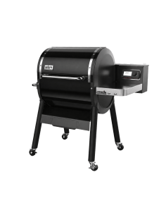 Barbacoa de pellets SmokeFire EX4 GBS Weber® vista lateral
