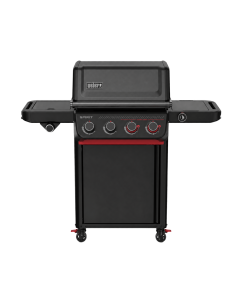 Barbacoa de gas inteligente Spirit® EPX-435R Stealth® Edition + Asador giratorio de regalo Weber®