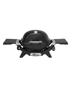 Barbacoa de gas Weber® Q 1200N con mesas laterales