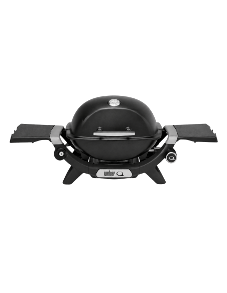 Barbacoa de gas Weber® Q 1200N con mesas laterales