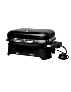 Kit barbacoa eléctrica LUMIN (barbacoa + soporte + plancha) Weber®