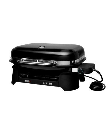 Kit barbacoa eléctrica LUMIN (barbacoa + soporte + plancha) Weber®