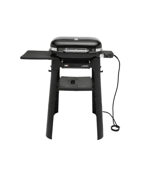 Kit barbacoa eléctrica LUMIN (barbacoa + soporte + plancha) Weber®