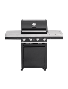 Premium G4 Trolley 30 Mb Barbacoa de gas Grandhall® vista frontal
