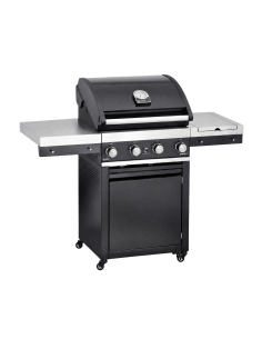 Premium G4 Trolley 30 Mb Barbacoa de gas Grandhall® vista frontal 2
