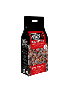 Briquetas para barbacoa de carbón 8 kg Weber® vista lateral