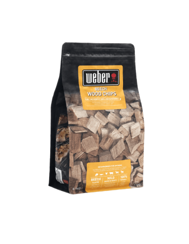 Astillas de Haya para ahumar barbacoas de gas y carbón Weber®
