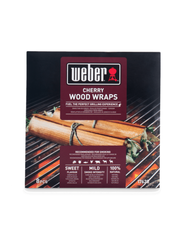 Weber ® Wraps de madera de cerezo