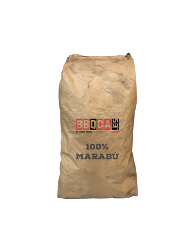 BBQOA® Marabú Carbón vegetal para barbacoa 100% de 10Kg