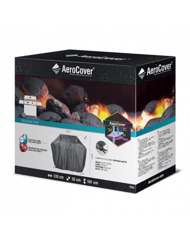 Aerocover ® funda M para barbacoa 135x52x101