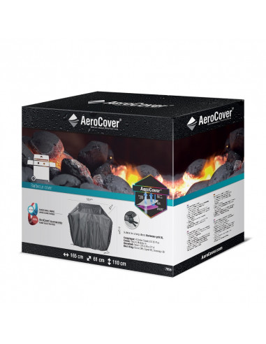 Aerocover ® funda XL para barbacoa 165x61x110